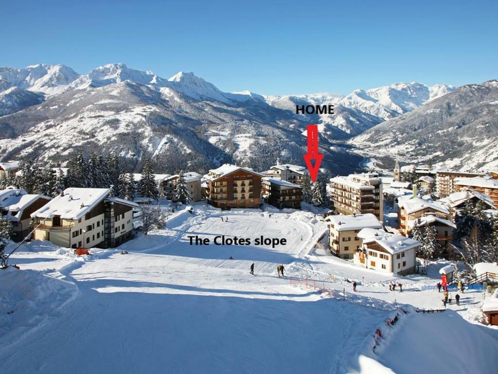 The Closest Location To The City Center And Chairlift Sauze D'Oulx Bagian luar foto